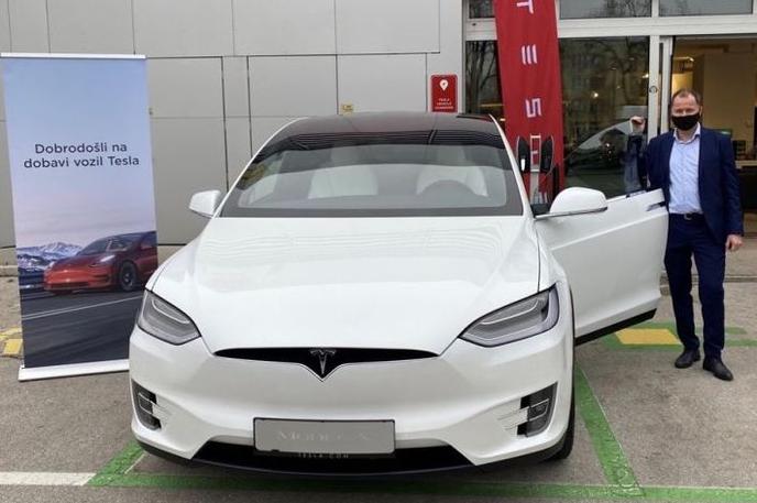 Tesla Slovenija | Prvi kupci so naročeno teslo prevzeli v Ljubljani. | Foto Tesla