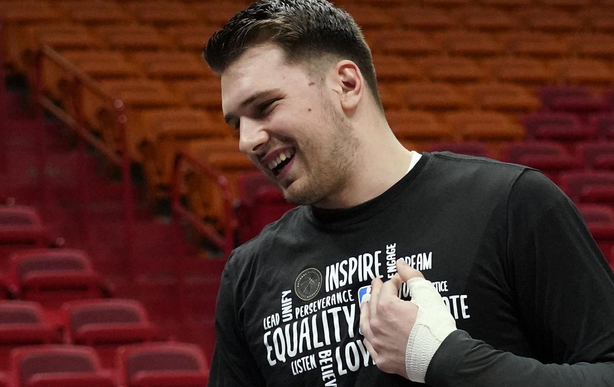 Luka Dončić | Luka Dončić je že nekajkrat dokazal, da ima veliko srce. | Foto Reuters