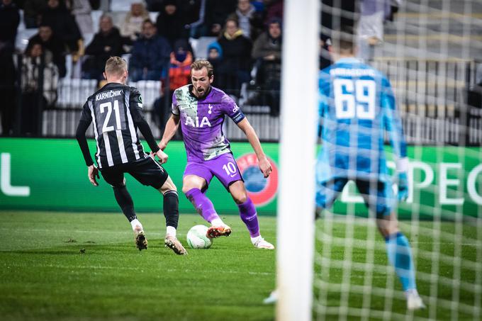 Harry Kane je na dveh obračunih z Muro dosegel štiri zadetke. | Foto: Blaž Weindorfer/Sportida