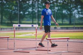 trening Kranj smučarski skakalci Peter Prevc