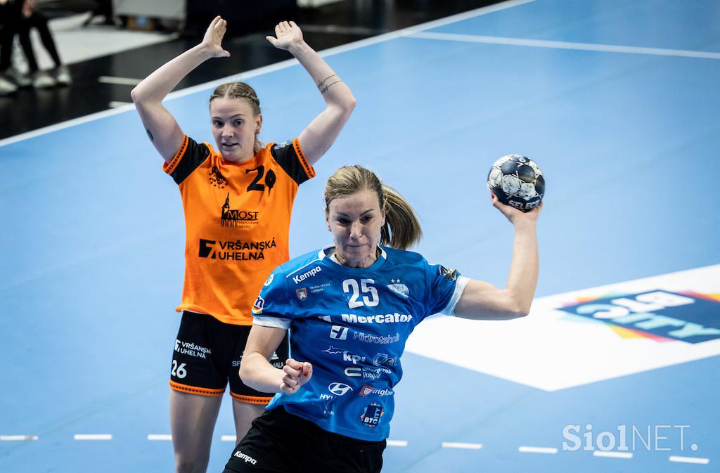 EHF liga prvakinj: Krim Mercator - Banik Most