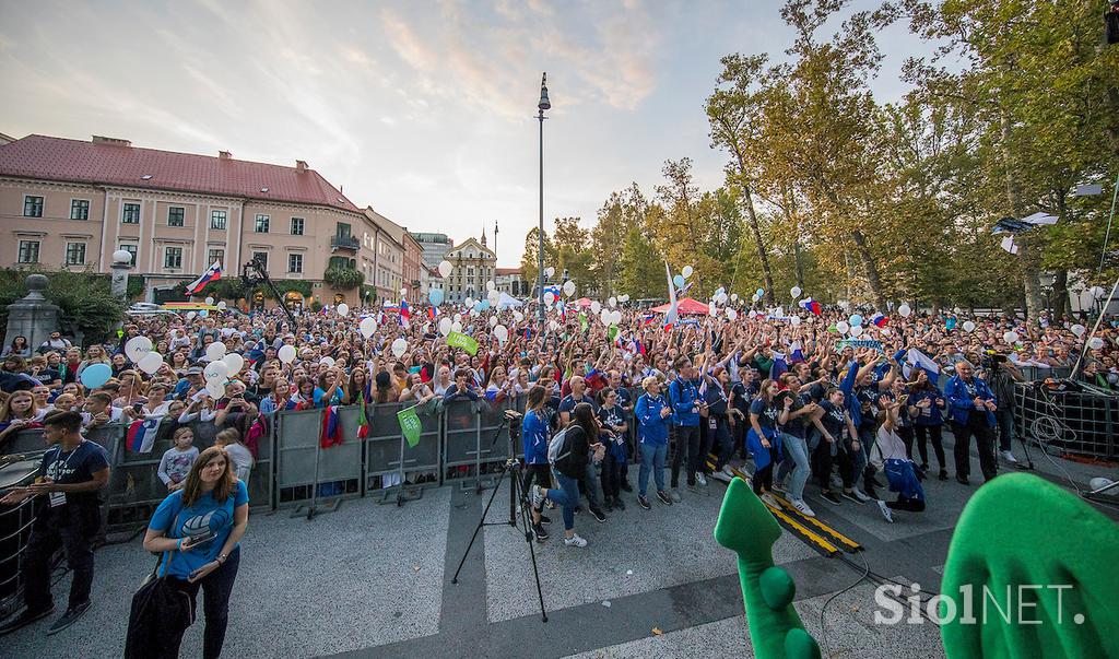 Slovenija odbojka sprejem