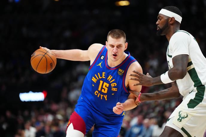 Denver Nikola Jokić | Nikola Jokić je bil z 31 točkami prvi strelec Denverja. | Foto Reuters