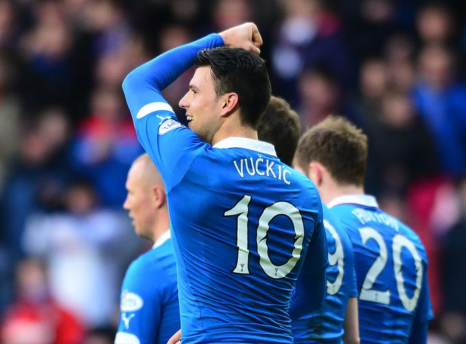 Ko je nosil dres Glasgow Rangersov, je očaral navijače škotskega velikana. | Foto: Guliverimage/Getty Images