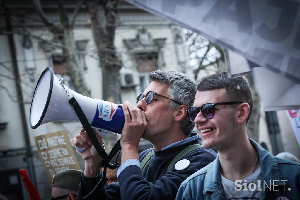 Protesti Beograd 15.03