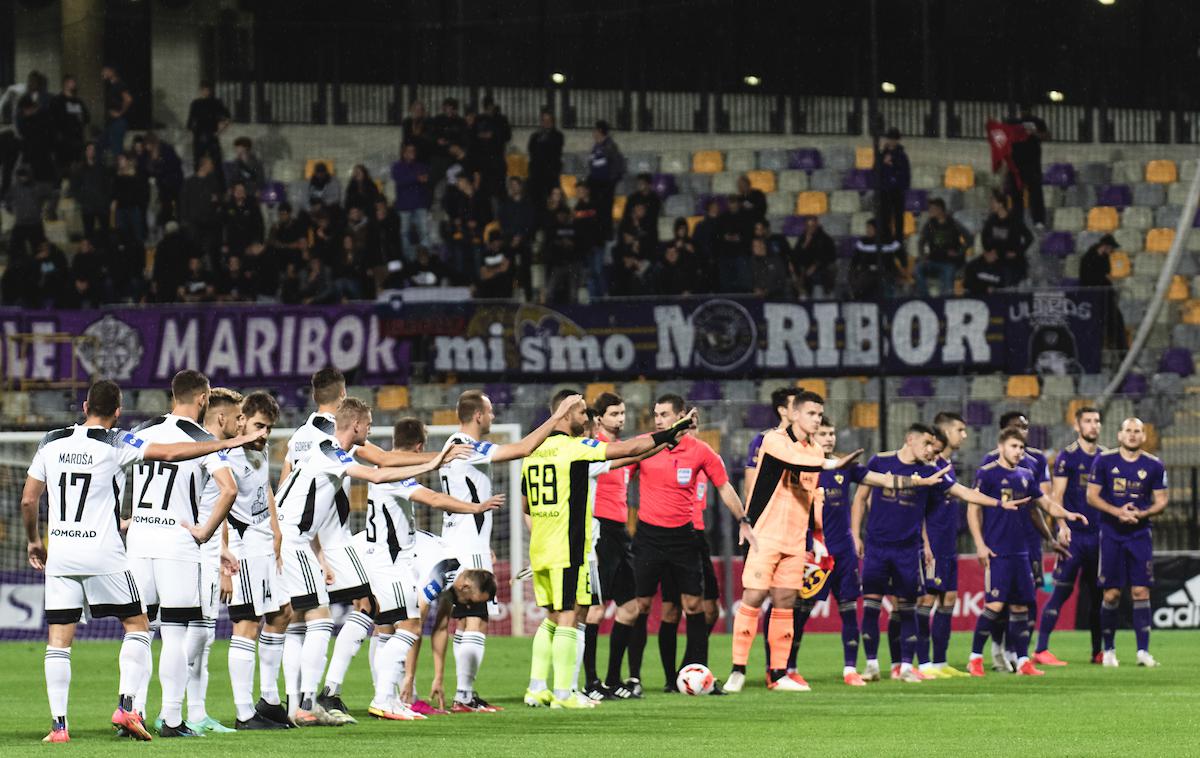 Maribor Mura | Mura se je s tretjo zaporedno zmago v prvenstvu prebila na četrto mesto. | Foto Blaž Weindorfer/Sportida