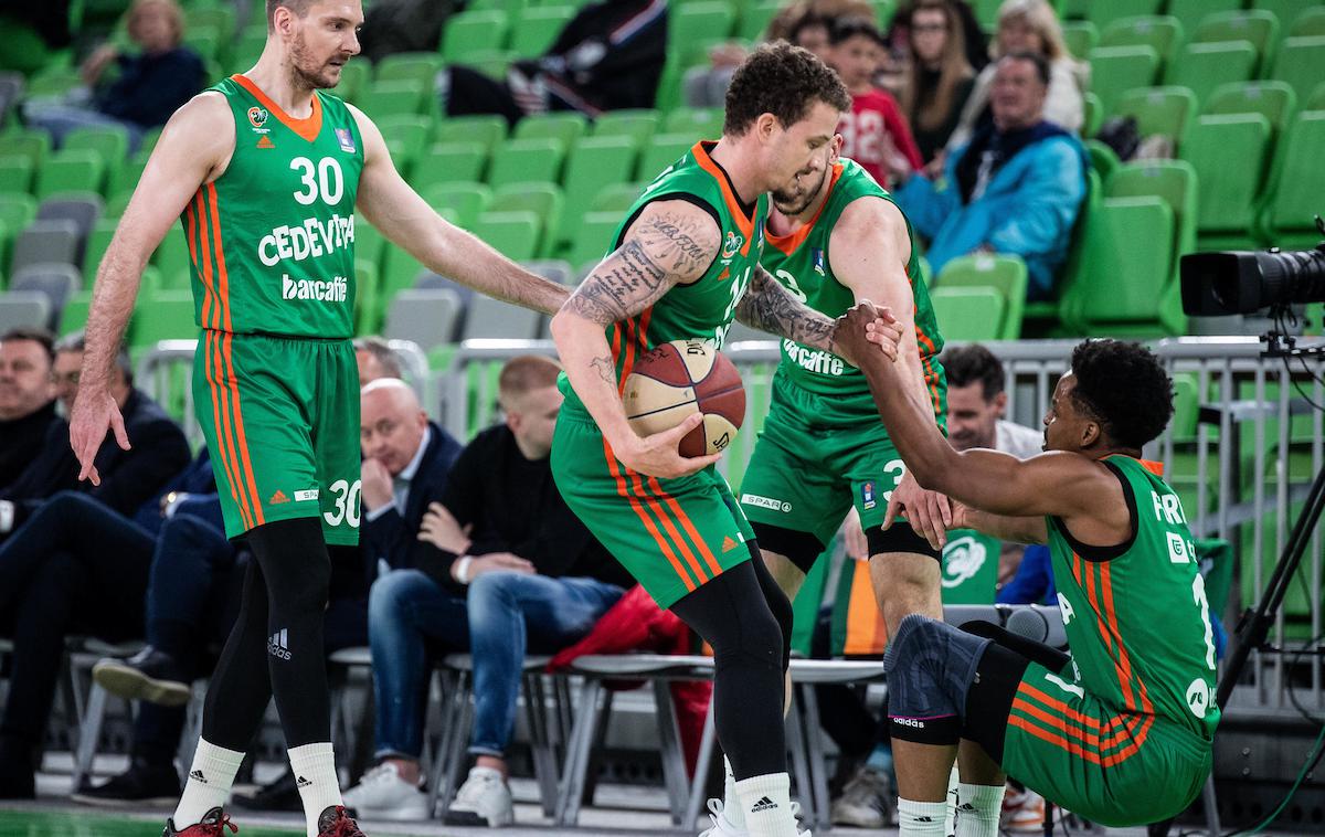 Cedevita Olimpija | Cedevita Olimpija je prišla do zmage s 84:83. | Foto Nik Moder/Sportida