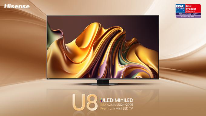 Hisense Mini-LED ULED U8 (foto Hisense) | Foto: Hisense