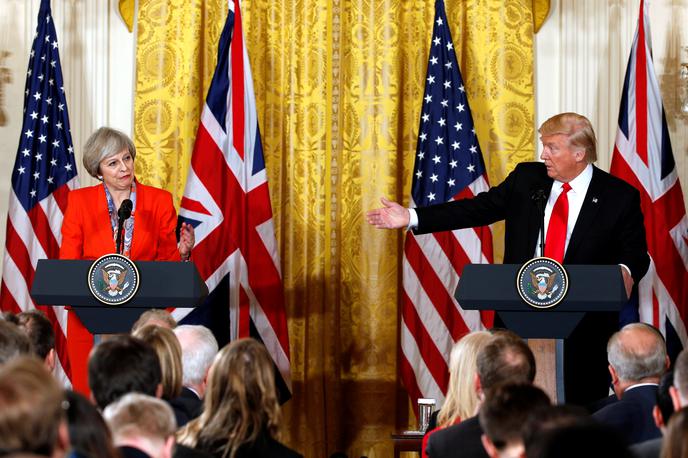 Theresa May Donald Trump | Foto Reuters