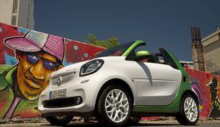 Smart fortwo cabrio ED – urbani gimnastik brez izpuhov in odprto streho #foto