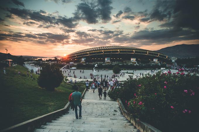 Ko je Slovenija lani gostovala na Hrvaškem, je zaigrala na stadionu Poljud v Splitu, zgrajenem pred štirimi desetletji. | Foto: Grega Valančič/Sportida