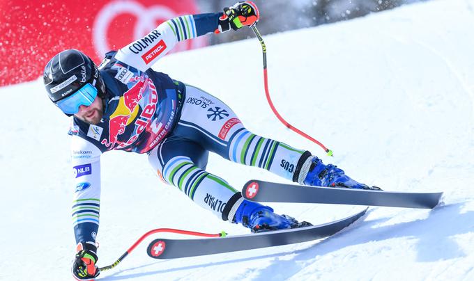 Martin Čater, zmagovalec uvodnega smuka v tej sezoni, ne bo nastopil v najhitrejši disciplini na SP. | Foto: Sportida