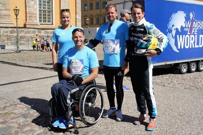 Udeležuje se tudi globalnega dobrodelnega teka Wings For Life World Run, kjer organizatorji celoten znesek zbran s štartninami, namenijo fundaciji, ki se ukvarja z raziskavami na področju zdravljenja poškodb hrbtenjače. | Foto: Wings for Life