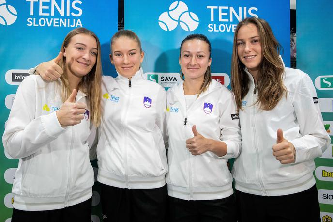 Pokal Fed, Kaja Juvan | Slovenke v petek potrebujejo potrebujejo zmago z Grčijo, da bi se izognile play outu za obstanek v skupini. | Foto Sportida