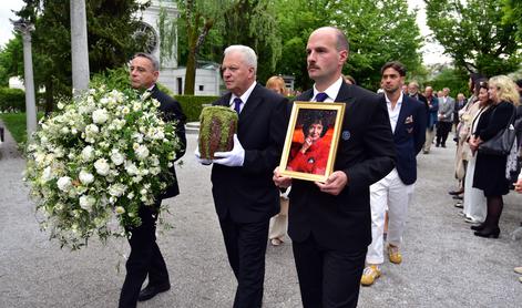 Na Žalah so se poslovili od Mance Košir #foto