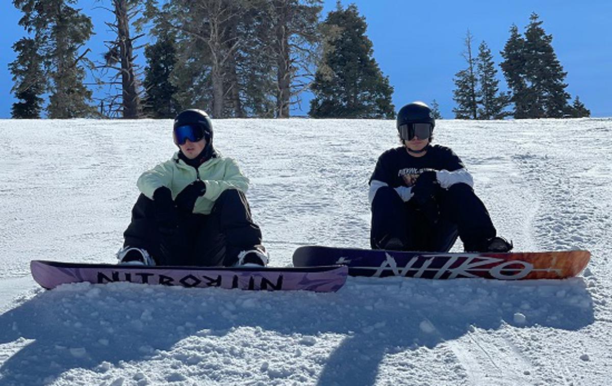 Maj Nekinc Tit Štante | Tit Štante in Naj Mekinc. 22-letnega Celjana čaka četrto, 19-letnega Ljubljančana pa drugo člansko svetovno prvenstvo.  | Foto Sloski Snowboard