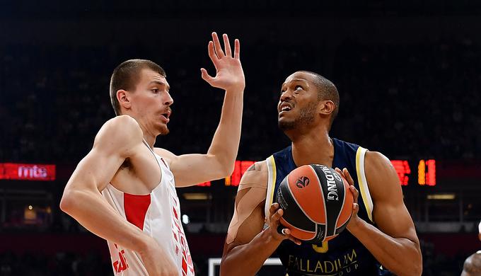 Anthony Randolph, ki je Sloveniji leta 2017 pomagal do naslova evropskega košarkarskega prvaka, je  član Reala že štiri leta. Trenutno je poškodovan. | Foto: Getty Images