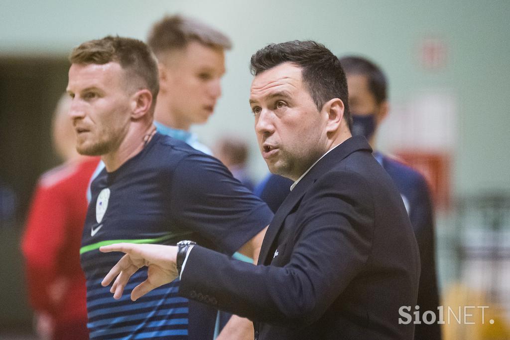 futsal, Slovenija : Makedonija, 12. april 2021