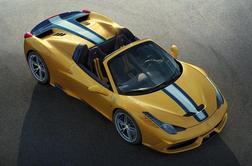 Ferrari 458 speciale A: najzmogljivejši vranec brez strehe