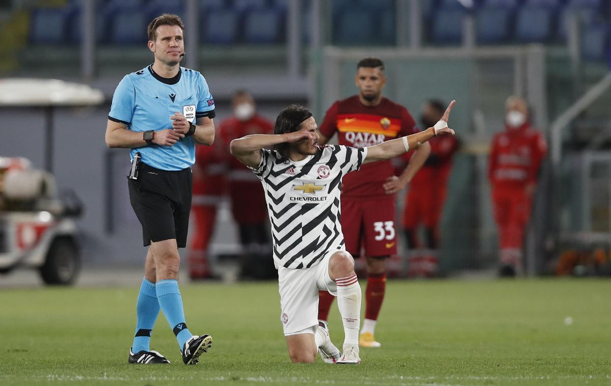 Edinson Cavani | Edinson Cavani je Romi zabil dva gola. | Foto Guliverimage