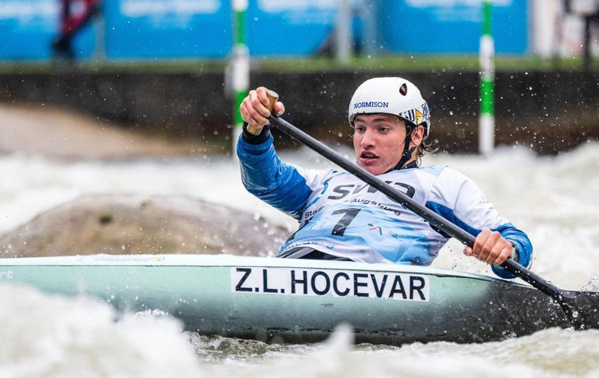 Žiga Lin Hočevar | Žiga Lin Hočevar se je uvrstil v polfinale. | Foto Kanu Schwaben Augsburg