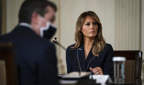 Američani spet besnijo nad Melanio Trump