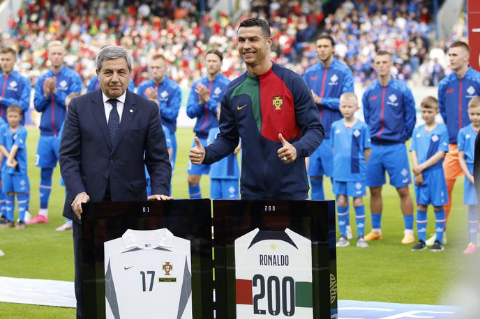 Cristiano Ronaldo | Cristiano Ronaldo je danes postavil nov mejnik reprezentančnega nogometa. | Foto Guliverimage