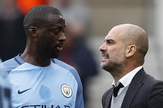 Yaya Toure Josep Guardiola | Foto Reuters