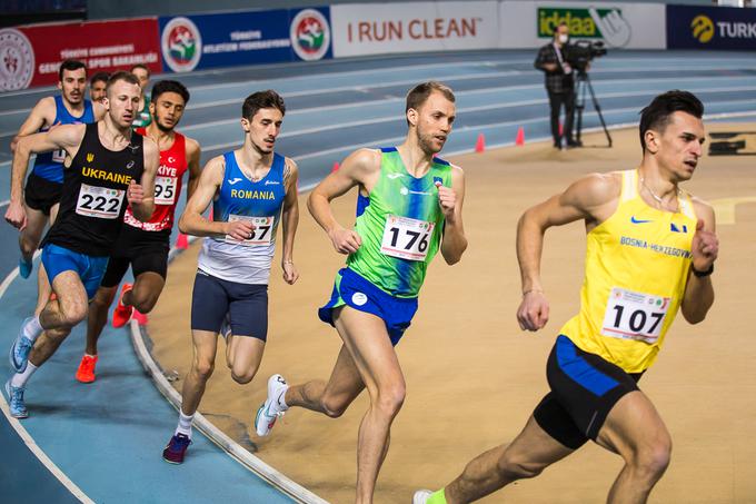 Žan Rudolf ni bil najbolj zadovoljen. | Foto: Peter Kastelic/AZS