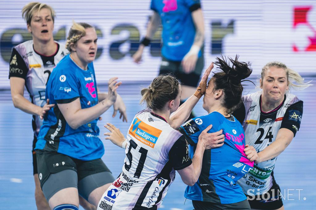 Liga prvakinj, četrtfinale: Krim Mercator - Vipers Kristiansand