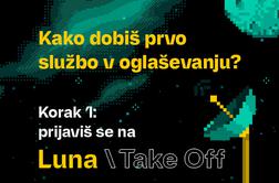 Začenja se druga sezona oglaševalskega bootcampa Luna \ TAKE OFF