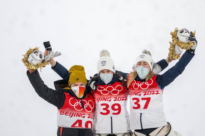 Prvič se je zgodilo, da sta bili na olimpijski tekmi na odru dve slovenski športnici. | Foto: Guliverimage/Vladimir Fedorenko