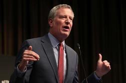 V tekmo za nominacijo demokratov tudi newyorški župan de Blasio