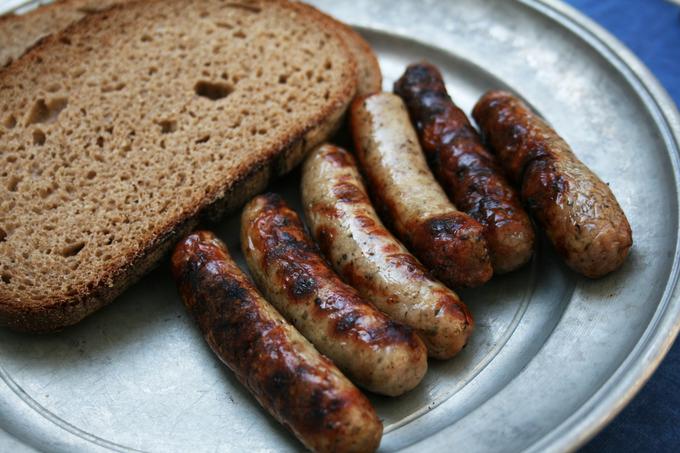 Nürnberger Bratwurst | Foto: Thomas Hilmes/Wikimedia Commons