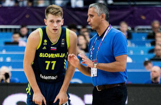 Igor Kokoškov ima o Luki le najboljše mnenje. | Foto: Vid Ponikvar