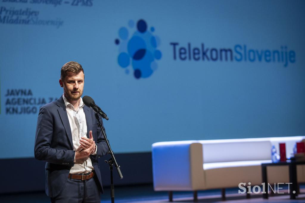 Bralna značka 2023. Primož Kučič, Telekom Slovenije.