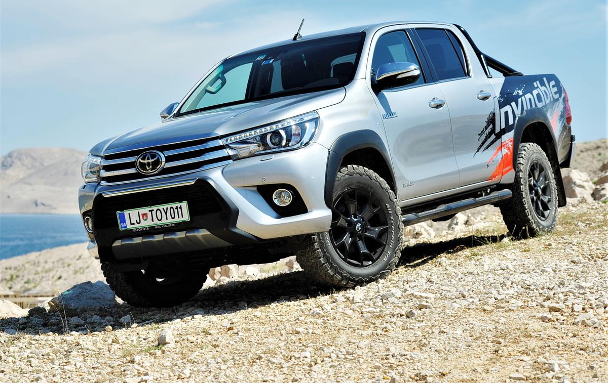 toyota hilux Pag | Foto Gregor Pavšič