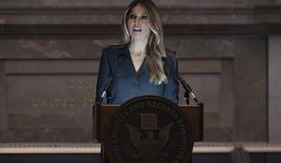 Melania spet spregovorila o Sloveniji #video