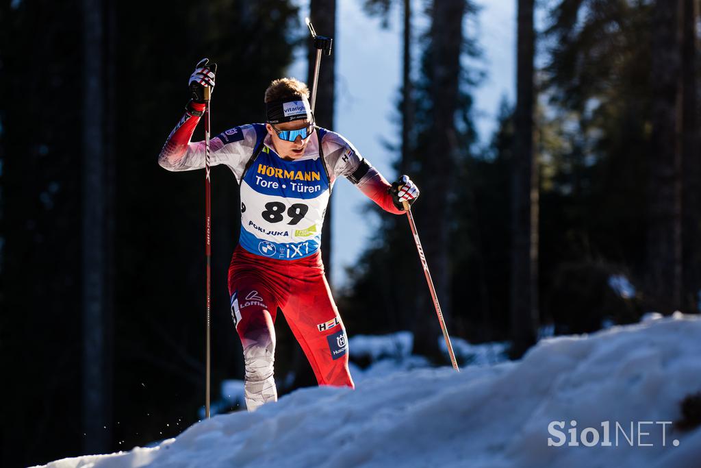 Pokljuka šprint moški