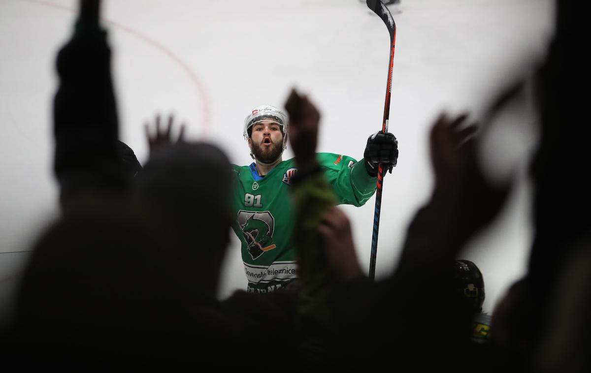 SŽ Olimpija - Lustenau Alpska liga polfinale | Hokejisti Olimpije so prvi finalisti Alpske lige. | Foto Matic Klanšek Velej/Sportida