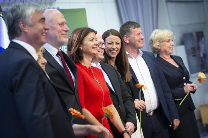 Volitve v Evropski parlament, skupinska slika | Foto: Bojan Puhek