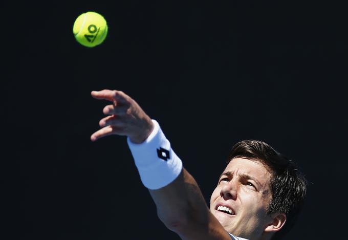 Aljaž Bedene upa, da motor Federerja še ne bo povsem ogret. | Foto: Guliverimage/Getty Images