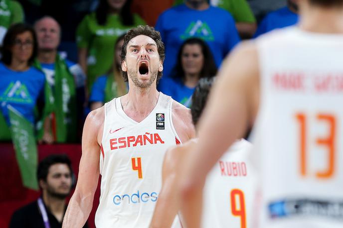 Slovenija Španija Paul Gasol | Foto Vid Ponikvar