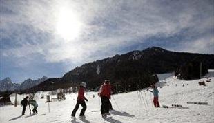 V Kranjski Gori še obetavne snežne razmere