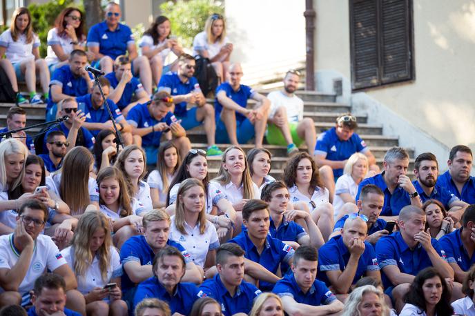 Sredozemske igre, predstavitev slovenske reprezentance, Portorož | Foto Urban Urbanc/Sportida