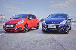 Peugeot 208 1.2 puretech in 1.6 blueHDi – nadaljevanje večnega vprašanja bencin ali dizel