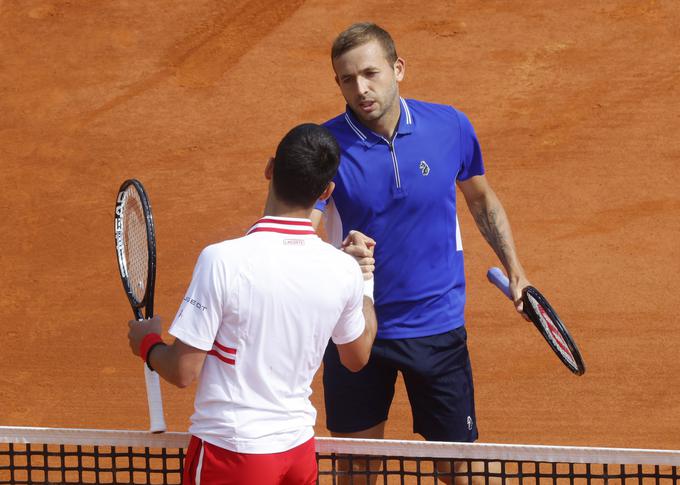 Novak Đoković je ta teden v Monte Carlu doživel boleč poraz. Premagal ga je Britanec Daniel Evans. | Foto: Guliverimage/Vladimir Fedorenko