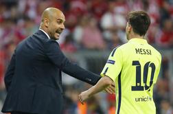 Guardiola brez ovinkarjenja: Messi je najboljši vseh časov