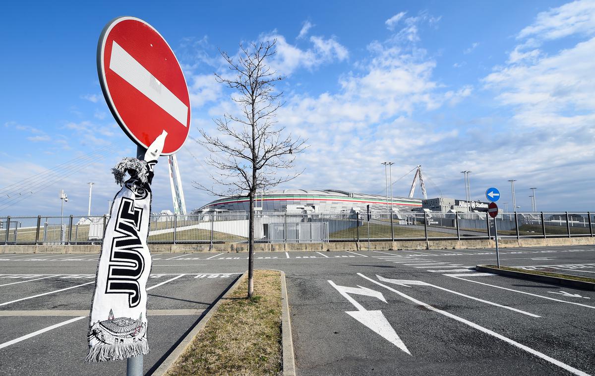 Juventus Stadion | Stadion Juventusa bo v sredo sameval, saj povratne polfinalne tekme pokala ne bo. | Foto Reuters