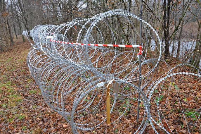 Žica | Za odstranjevanje ograje na meji s Hrvaško je bilo izbrano podjetje Minis, ki je ograjo tudi postavljalo, čeprav je ta ponudila trikrat dražjo storitev od najcenejšega ponudnika, očitajo v NSi. Zaradi suma netransparentnosti zahtevajo sklic komisije za nadzor javnih financ. | Foto STA